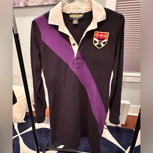 Ralph Lauren Rugby shirt styled dress.
